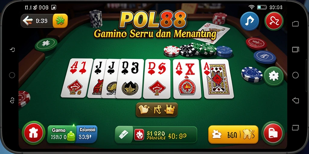 Tampilan gameplay Domino yang seru dan penuh tantangan.