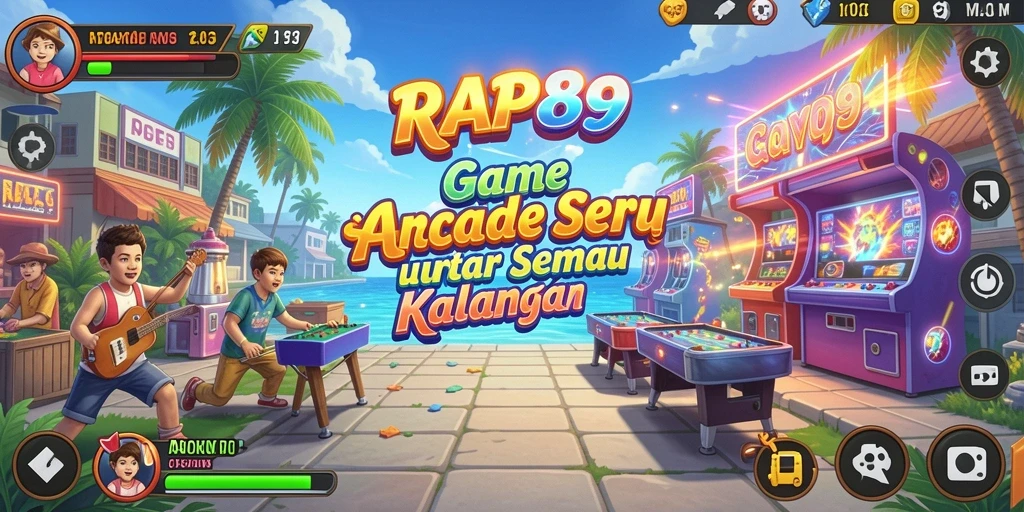 Tampilan gameplay seru dan menantang dari RAP89 yang memikat.