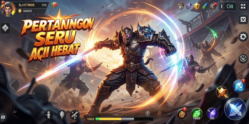 Tampilan gameplay SLOST8808 yang penuh aksi dan tantangan menarik.